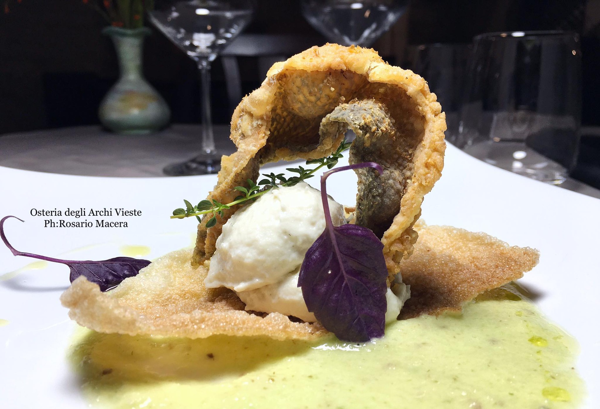 un fritto da incorniciare