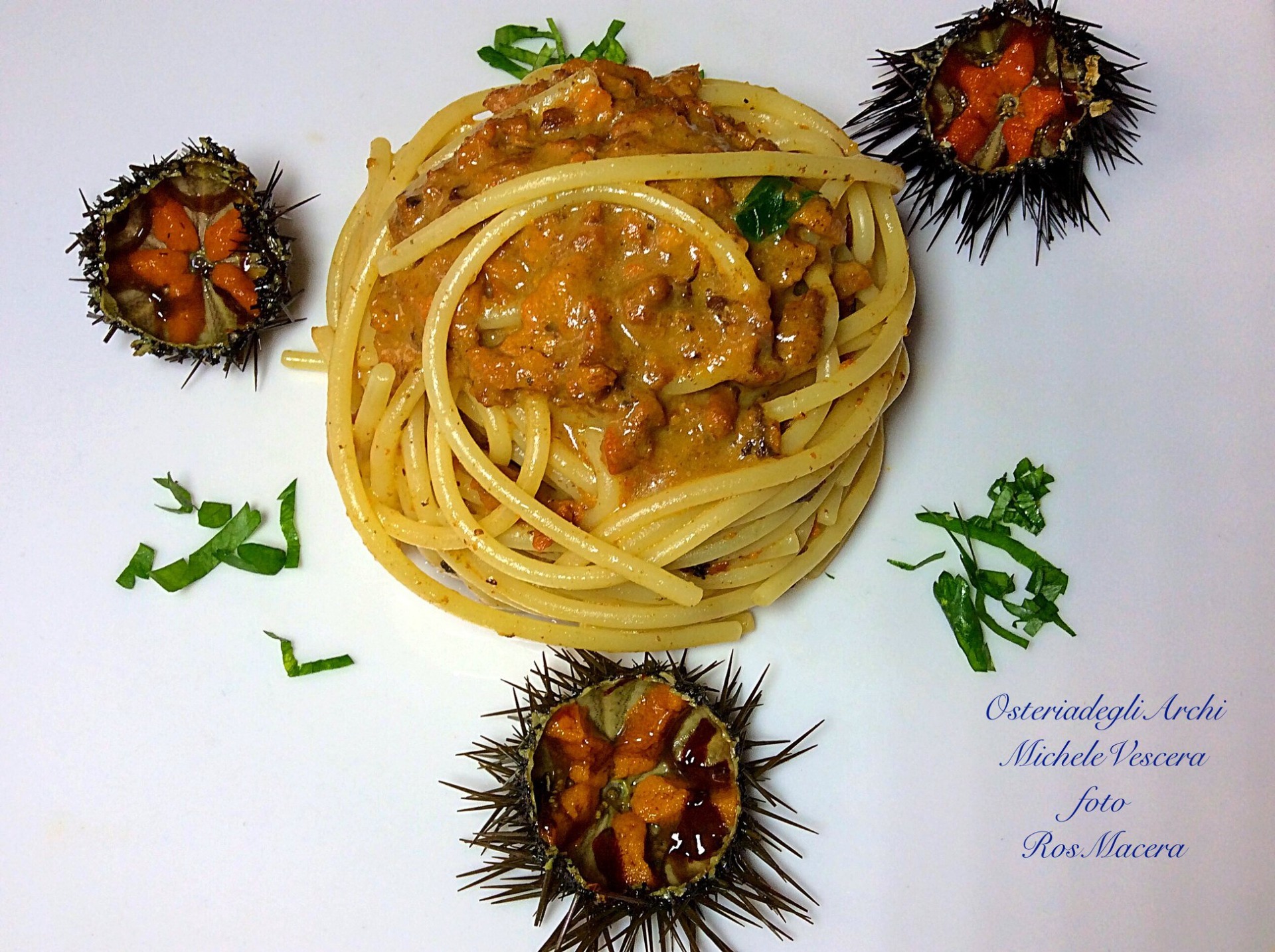 Spaghettoni ai ricci di mare